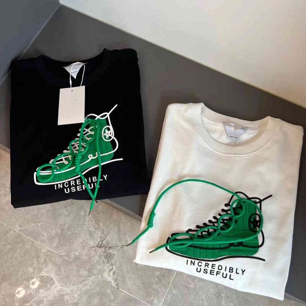 Women's T-Shirt xiaozhongchao bv spring flocking cloth embroidered skateboard shoes three-dimensional offset fashion short sleeve T-shirt 4V97, White
Women's T-Shirt xiaozhongchao bv spring flocking cloth embroidered skateboard shoes three-dimensional offset fashion short sleeve T-shirt 4V97, White