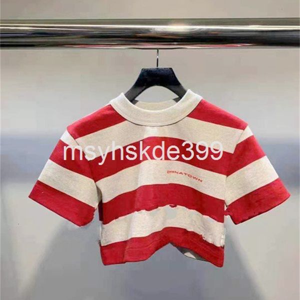 women's t-shirt 3745 aw king 21 spring and summer round neck color matching thick stripe cotton hemp short sleeve navel exposed t-shirt, White
women's t-shirt 3745 aw king 21 spring and summer round neck color matching thick stripe cotton hemp short sleeve navel exposed t-shirt, White