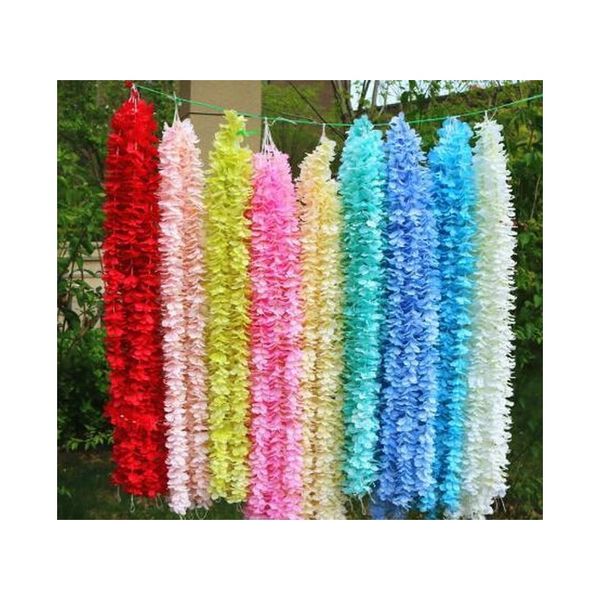 1m long artificial silk flowers wisteria vine rattan 20 colors fake flower table centerpieces wedding decoration supplies garden wall
1m long artificial silk flowers wisteria vine rattan 20 colors fake flower table centerpieces wedding decoration supplies garden wall