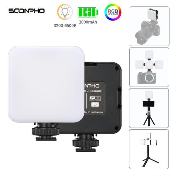 soonpho mini rgb video light lighting for pgraphy 2000mah rgb led video camera light vlog fill live tiktok
soonpho mini rgb video light lighting for pgraphy 2000mah rgb led video camera light vlog fill live tiktok