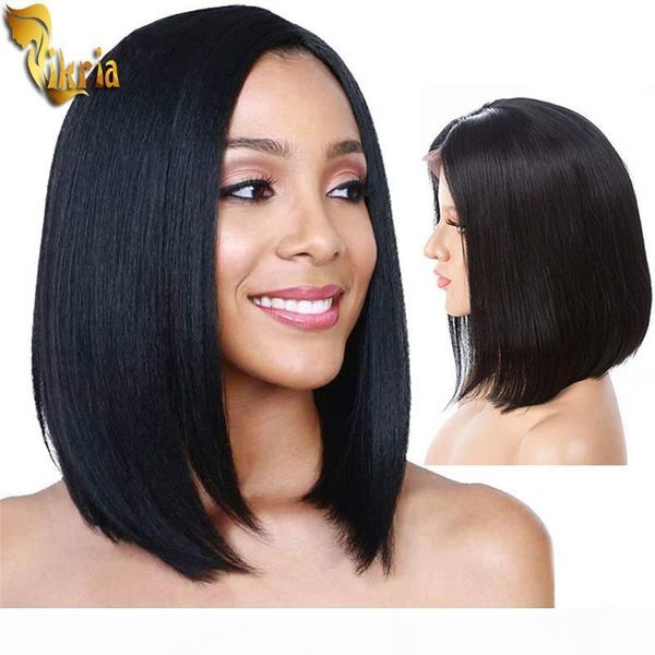 natural straight peruvian bob wig 13x4 lace front wig full lace human hair wig virgin hair pre plucked hairline with baby hair 8~14inches, Black;brown
natural straight peruvian bob wig 13x4 lace front wig full lace human hair wig virgin hair pre plucked hairline with baby hair 8~14inches, Black;brown