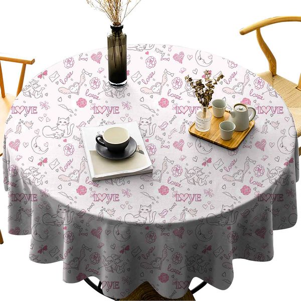 waterproof round table cover hand drawn style valentines icons kissing birds eros flower dragonfly cat
waterproof round table cover hand drawn style valentines icons kissing birds eros flower dragonfly cat