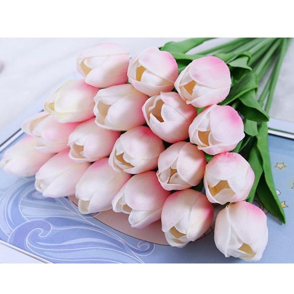 decorative flowers & wreaths fake home decor plastic flower garden tulip artificial real bridal wedding bouquet k510
decorative flowers & wreaths fake home decor plastic flower garden tulip artificial real bridal wedding bouquet k510