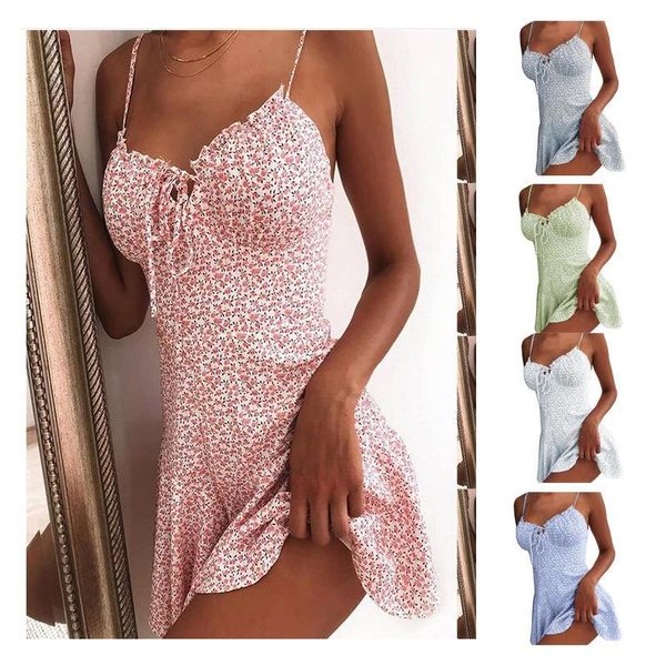 womens bohemian ruffle v neck lace up strawberry floral printed sleeveless casual short slip dress, Black;gray
womens bohemian ruffle v neck lace up strawberry floral printed sleeveless casual short slip dress, Black;gray