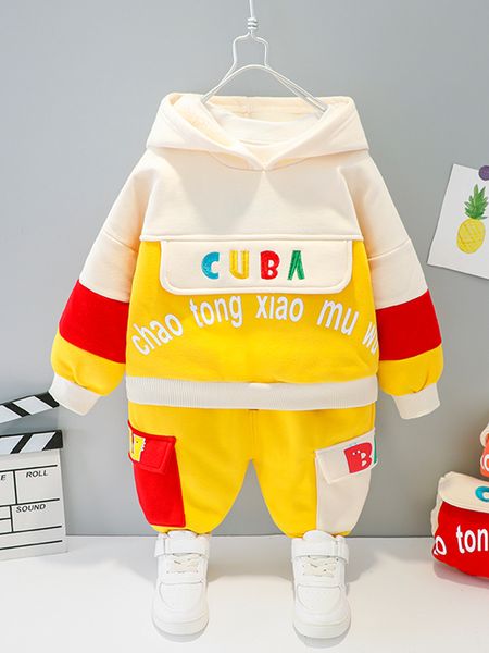 autumn and sportswear baby clothes 1 children's foreign style 3-year-old boys winter plush suit, White
autumn and sportswear baby clothes 1 children's foreign style 3-year-old boys winter plush suit, White