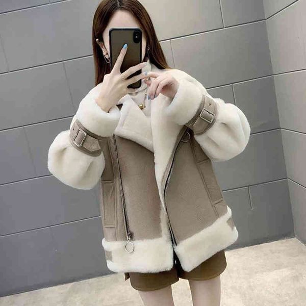 women's fur & faux zoki autumn wool jacket women pu leather warm black coats oversize lady street outwear korean fashion lojl
women's fur & faux zoki autumn wool jacket women pu leather warm black coats oversize lady street outwear korean fashion lojl