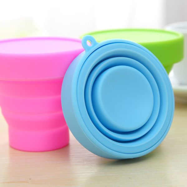 creative silicone folding cup 170ml collapsible water bottles multi color outdoor camping travel drinkware foldable cups
creative silicone folding cup 170ml collapsible water bottles multi color outdoor camping travel drinkware foldable cups