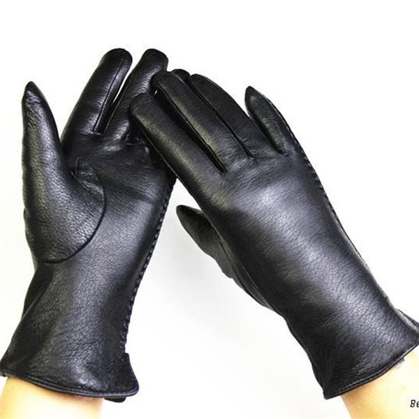 deerskin gloves female fashion side lace style leather gloves velvet lining warm autumn and winter 220112, Blue;gray
deerskin gloves female fashion side lace style leather gloves velvet lining warm autumn and winter 220112, Blue;gray