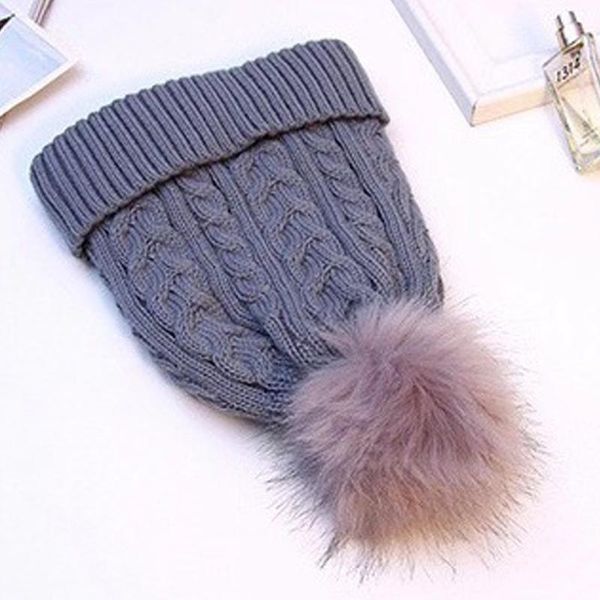 winter hat women knitted hat thick warm soft plus velvet beanie cute fur ball bonnet hats for women new fashion female ski caps, Blue;gray
winter hat women knitted hat thick warm soft plus velvet beanie cute fur ball bonnet hats for women new fashion female ski caps, Blue;gray