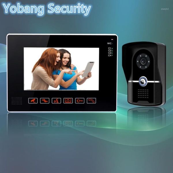 video door phones yobang security hip 9 inch phone doorbell intercom kit 1-camera 1-monitor night vision wired intercom1
video door phones yobang security hip 9 inch phone doorbell intercom kit 1-camera 1-monitor night vision wired intercom1