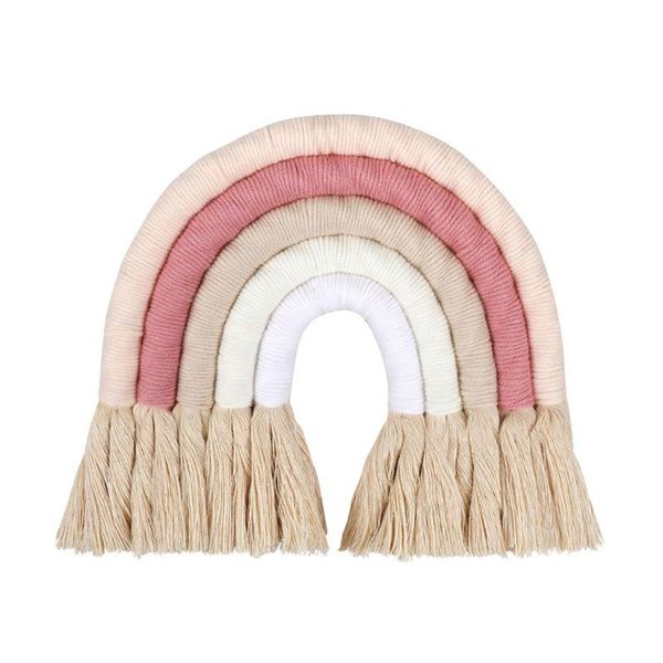 decorative objects & figurines macrame rainbow wall hanging colored for boho home decor, party supplies, baby shower, nursey dorm room
decorative objects & figurines macrame rainbow wall hanging colored for boho home decor, party supplies, baby shower, nursey dorm room