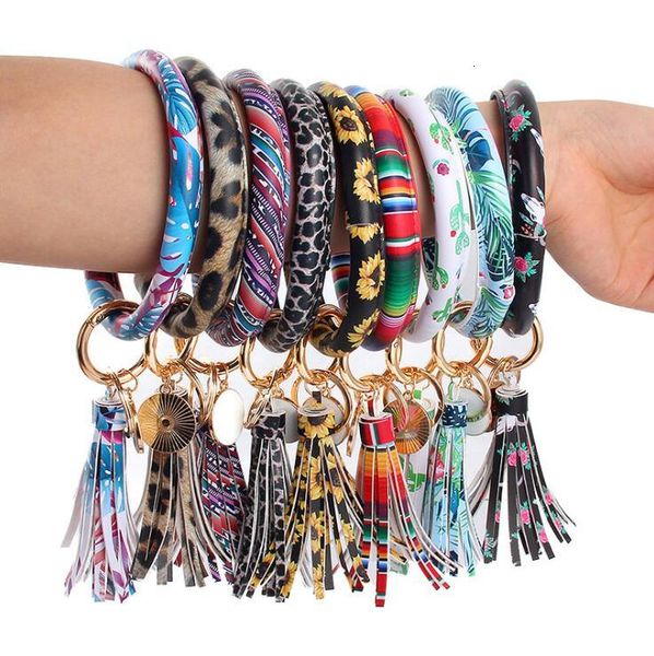 tassels bangle keychain leather wrap bracelets key sunflower ring leopard print chain wristband party gift dhl lxl8, Silver
tassels bangle keychain leather wrap bracelets key sunflower ring leopard print chain wristband party gift dhl lxl8, Silver