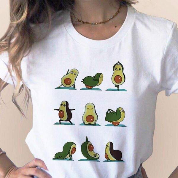 girl kawaii cartoon avocado short sleeve funny t-shirt women casual avocado graphic female tee summer t-shirts drop ship, White
girl kawaii cartoon avocado short sleeve funny t-shirt women casual avocado graphic female tee summer t-shirts drop ship, White