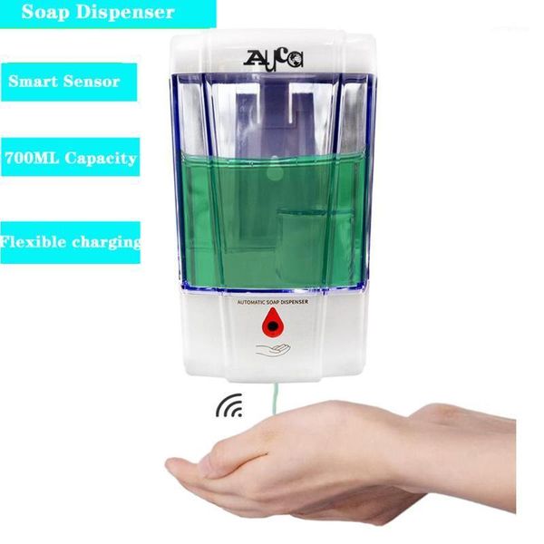 700ml ls wall mounted automatic soap dispenser sensor avoid touch leaner liquid pump auto hand washing disinfectant machine1
700ml ls wall mounted automatic soap dispenser sensor avoid touch leaner liquid pump auto hand washing disinfectant machine1