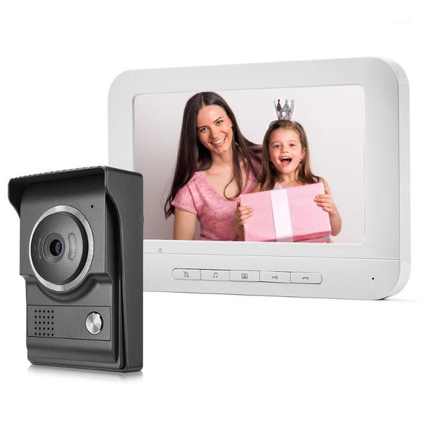 7 inch wired video doorbell video intercom rainproof camera visual intercom system door phone
7 inch wired video doorbell video intercom rainproof camera visual intercom system door phone