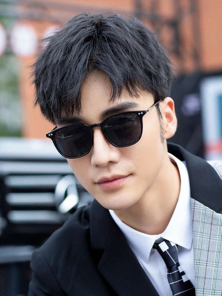 driving qingmo men's for sunglasses special sunglasses round face polarizer 2020 new korean fashion spectacle frame, White;black
driving qingmo men's for sunglasses special sunglasses round face polarizer 2020 new korean fashion spectacle frame, White;black