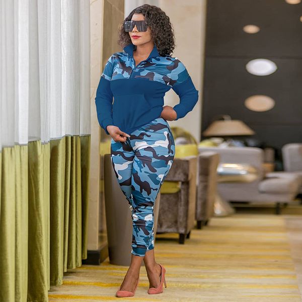women two piece jogging suits long-sleeved camouflage sportswear tracksuit printed knitted fashion casual plus size, Black
women two piece jogging suits long-sleeved camouflage sportswear tracksuit printed knitted fashion casual plus size, Black