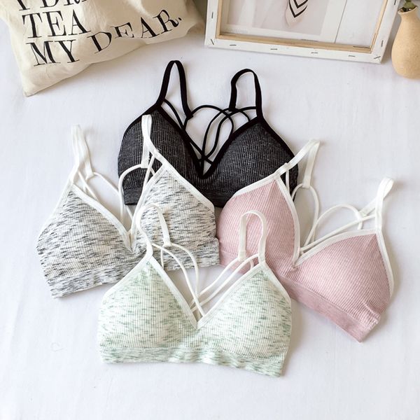 3Pieces/Lot Sports Bralette Push Up Bras For Women Sexy Lingerie Fitness Bra Female Wire Free Brassiere Seamless Underwear Deep V Bra, Black
3Pieces/Lot Sports Bralette Push Up Bras For Women Sexy Lingerie Fitness Bra Female Wire Free Brassiere Seamless Underwear Deep V Bra, Black