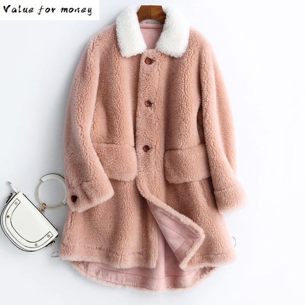 fur real coat autumn winter coat women clothes 2021 korean vintage wool jacket sheep shearing women suede lining zt3645, Black
fur real coat autumn winter coat women clothes 2021 korean vintage wool jacket sheep shearing women suede lining zt3645, Black