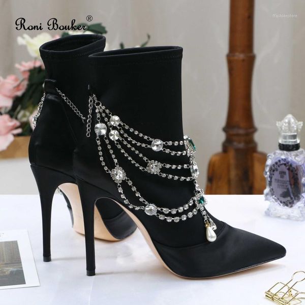 roni bouker black high heels booties pointed toe thin heel socks ankle boots for women elastic spring autumn crystal shoes woman1
roni bouker black high heels booties pointed toe thin heel socks ankle boots for women elastic spring autumn crystal shoes woman1