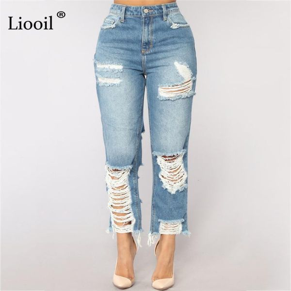 liooil light blue ripped straight leg jeans woman high waist trousers streetwear wash distressed cotton hole denim pants
liooil light blue ripped straight leg jeans woman high waist trousers streetwear wash distressed cotton hole denim pants
