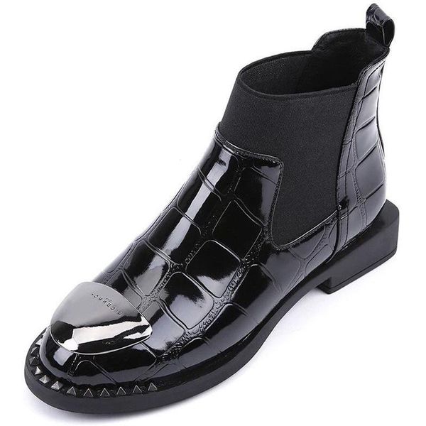 boots for women elastic ankle low heels 2021 arrival ladies winter shoes resistance sole comfortable chaussures, Black
boots for women elastic ankle low heels 2021 arrival ladies winter shoes resistance sole comfortable chaussures, Black