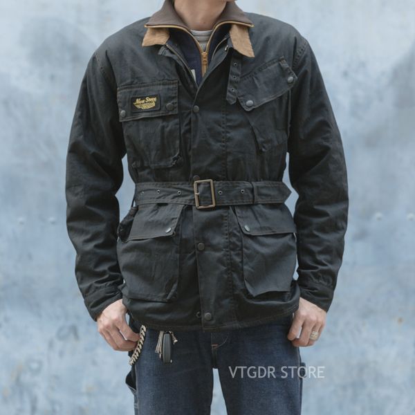 no stock trialmaster waxed vintage mcqueen race black jacket motorcycle orfv, Black;brown
no stock trialmaster waxed vintage mcqueen race black jacket motorcycle orfv, Black;brown