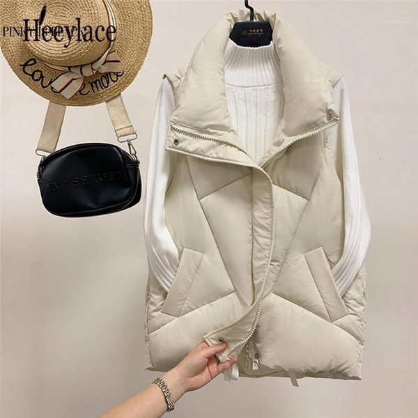 stand collar women winter vests 2019 new short vest cotton padded jacket sleeveless female hooded waistcoat vest1, Black;white
stand collar women winter vests 2019 new short vest cotton padded jacket sleeveless female hooded waistcoat vest1, Black;white