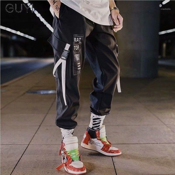 black hip hop joggers men letter cargo pants ribbons male drawstring track trousers runners sweatpants streetwear casual pants1
black hip hop joggers men letter cargo pants ribbons male drawstring track trousers runners sweatpants streetwear casual pants1