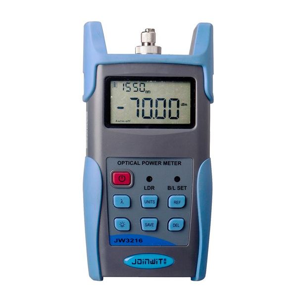 fiber optic equipment joinwit jw3216 optical power meter with usb port and data storage function
fiber optic equipment joinwit jw3216 optical power meter with usb port and data storage function