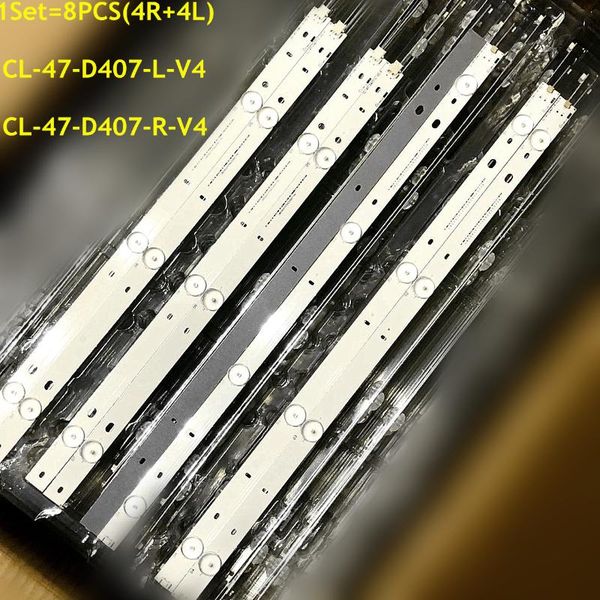 flash heads 1set=8pcs(4r+4l) led backlight strip for cl-47-d407-r-v4/cl-47-d407-l-v4 47pfh4109 tpt470h1-dujffe ph illips47 inch tv
flash heads 1set=8pcs(4r+4l) led backlight strip for cl-47-d407-r-v4/cl-47-d407-l-v4 47pfh4109 tpt470h1-dujffe ph illips47 inch tv