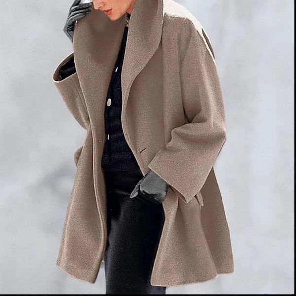 autumn and winter loose office coats and jackets women casual solid windbreakers long sleeve outerwear abrigos para mujer, Black
autumn and winter loose office coats and jackets women casual solid windbreakers long sleeve outerwear abrigos para mujer, Black
