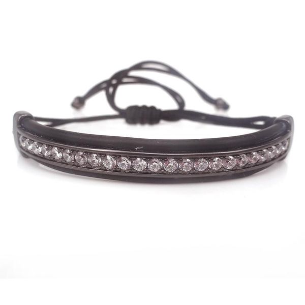 charm bracelets anil arjandas men jewelry black leather bracelets,micro pave clear cz protecting riviere macrame for, Golden;silver
charm bracelets anil arjandas men jewelry black leather bracelets,micro pave clear cz protecting riviere macrame for, Golden;silver