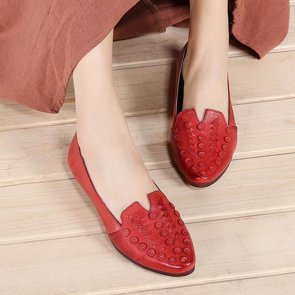 vallu vintage handmade shoes women flat shoes genuine leather pointed toes soft comfortable women slip on ballet flats, Black
vallu vintage handmade shoes women flat shoes genuine leather pointed toes soft comfortable women slip on ballet flats, Black