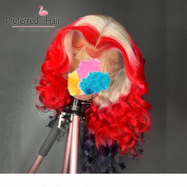 preferred 613 red highlight wig pre plucked lace front wig brazilian remy blue full lace human hair wigs for black women, Black;brown
preferred 613 red highlight wig pre plucked lace front wig brazilian remy blue full lace human hair wigs for black women, Black;brown