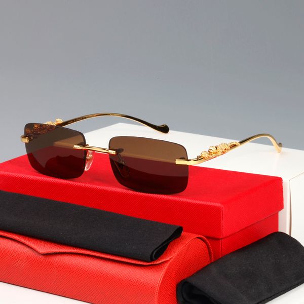 sunglasses optical gold metal framed fashion business eyeglasses silver cheetah leopard men half frame rimless logo classic classic wom ffwc, Slivery;brown
sunglasses optical gold metal framed fashion business eyeglasses silver cheetah leopard men half frame rimless logo classic classic wom ffwc, Slivery;brown