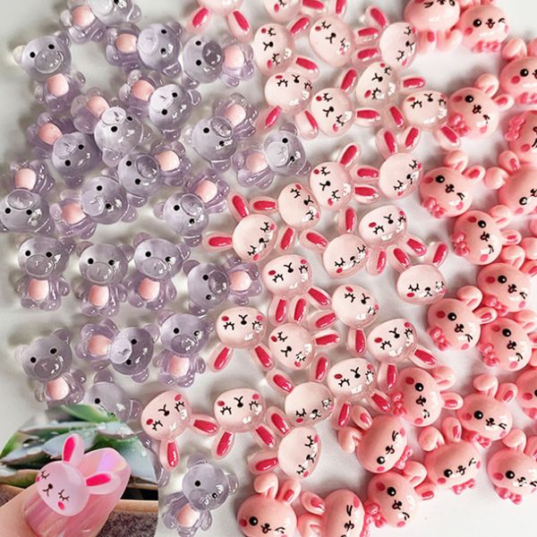new cute rabbit small bear nail art decorations jelly cartoon nails ornaments creative spin lovely diy manicure accessories, Silver;gold
new cute rabbit small bear nail art decorations jelly cartoon nails ornaments creative spin lovely diy manicure accessories, Silver;gold