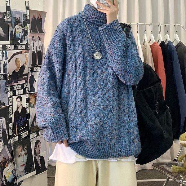 2020 winter men's thickened knitting wool turtleneck clothes cashmere sweaters clothes high-quality pullover in warm coats -2xl, White;black
2020 winter men's thickened knitting wool turtleneck clothes cashmere sweaters clothes high-quality pullover in warm coats -2xl, White;black