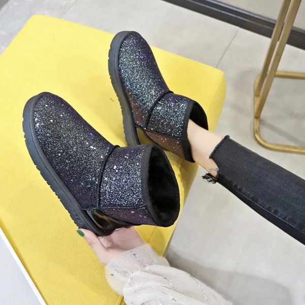 hca6 genuine warm winter shoes shoes snow boots leather women cold winter woman ankle boots female height increasing, Black
hca6 genuine warm winter shoes shoes snow boots leather women cold winter woman ankle boots female height increasing, Black