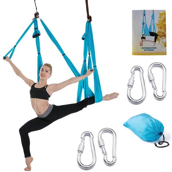 resistance bands ( sgs certificate ) 6-handle aerial yoga hammock anti-gravity hanging trapeze flying swing non-elastic reversal
resistance bands ( sgs certificate ) 6-handle aerial yoga hammock anti-gravity hanging trapeze flying swing non-elastic reversal