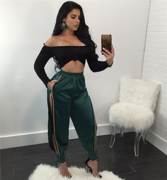 ins trend blogger street style women's side seam slit patch satin corns wide leg pants 8211 swimsuit bandage bathing suits pad
ins trend blogger street style women's side seam slit patch satin corns wide leg pants 8211 swimsuit bandage bathing suits pad