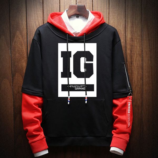 ig team uniform s9 hero league lol game surrounding lpl to conquer loose men's women's hoodies autumn and winter
ig team uniform s9 hero league lol game surrounding lpl to conquer loose men's women's hoodies autumn and winter