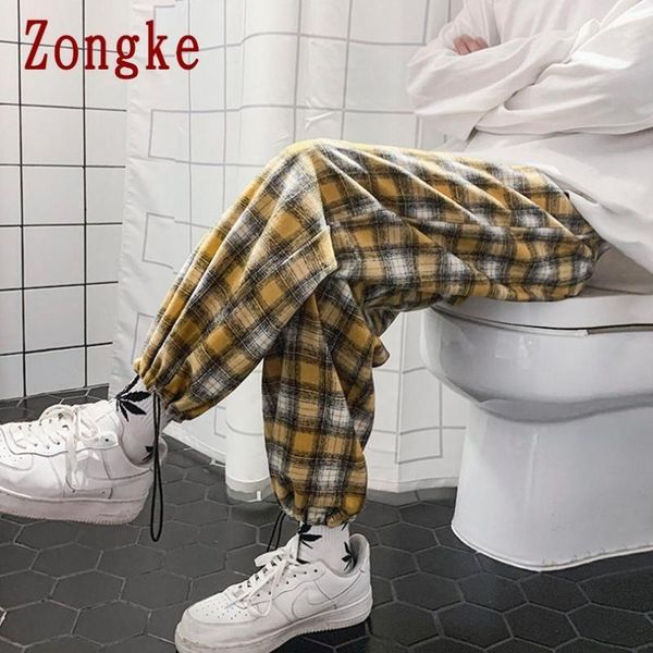 zongke plaid mens pants hip hop harem pants men clothing mens trousers jogger harajuku sweatpants 2020 new m-2xl1, Black
zongke plaid mens pants hip hop harem pants men clothing mens trousers jogger harajuku sweatpants 2020 new m-2xl1, Black