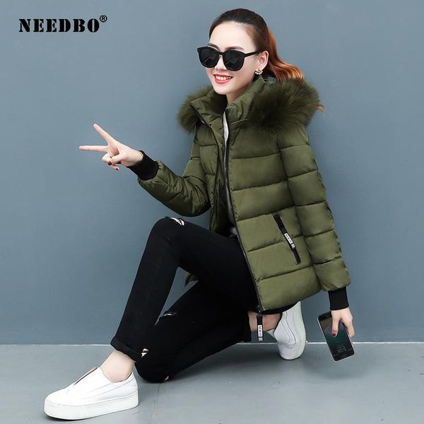 women's down & parkas winter jacket women coat fur collar parka mujer ladies puffer elegant casaco loose clothing warm outwear, Black
women's down & parkas winter jacket women coat fur collar parka mujer ladies puffer elegant casaco loose clothing warm outwear, Black