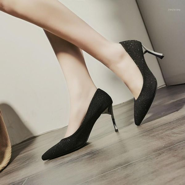 shoes woman high heels pumps tacones pointed toe elegant bridal stilettos femme ladies wedding black high-heeled y21-041
shoes woman high heels pumps tacones pointed toe elegant bridal stilettos femme ladies wedding black high-heeled y21-041