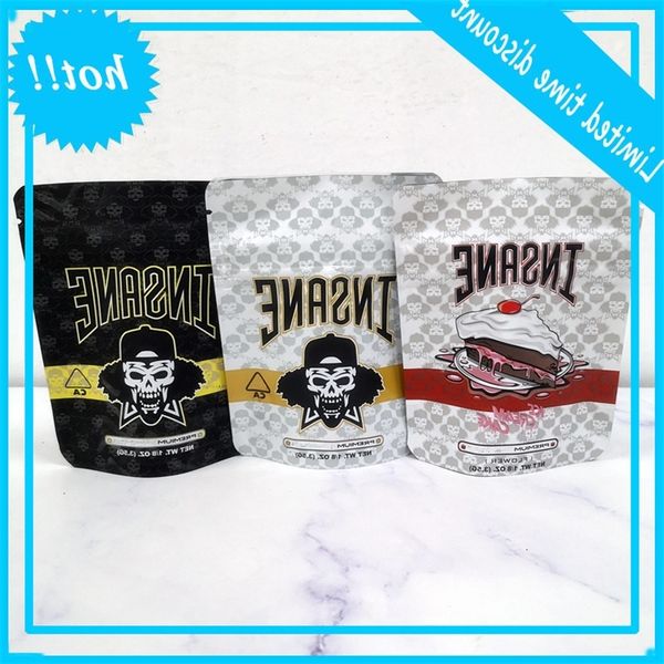 3.5g insane smell proof bags vape packaging for dry herb vaporizer mylar zipper bag ing
3.5g insane smell proof bags vape packaging for dry herb vaporizer mylar zipper bag ing