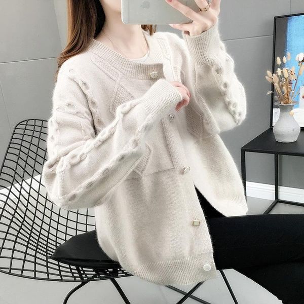 women's knits & tees knitted woman cardigans fall winter sweaters o-neck single breasted casual knitwear girls red outerwear, White
women's knits & tees knitted woman cardigans fall winter sweaters o-neck single breasted casual knitwear girls red outerwear, White