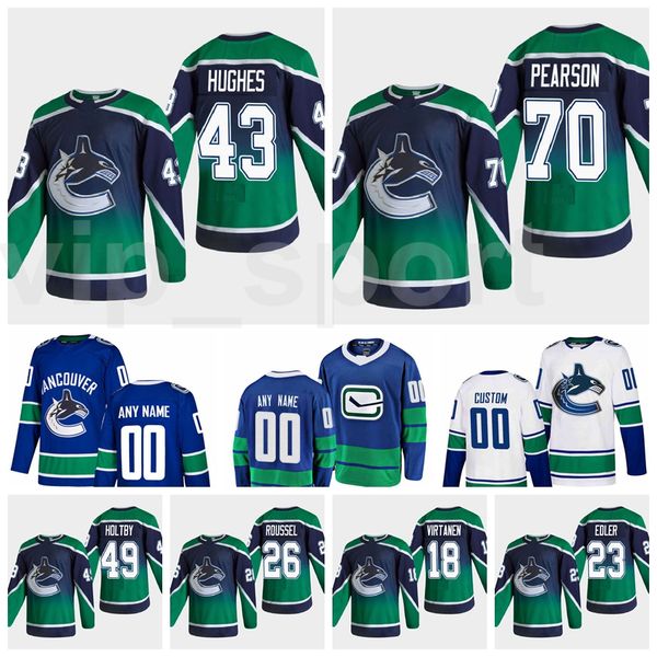 vancouver canucks reverse retro jersey 2021 hockey 43 quinn hughes 70 tanner pearson 18 jake virtanen 49 braden holtby 23 alexander edler, Black;red
vancouver canucks reverse retro jersey 2021 hockey 43 quinn hughes 70 tanner pearson 18 jake virtanen 49 braden holtby 23 alexander edler, Black;red