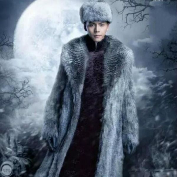 men's fur & faux winter fashion coat men leather jacket outerwear male 2021 environmentally friendly artificial hair long star, Black
men's fur & faux winter fashion coat men leather jacket outerwear male 2021 environmentally friendly artificial hair long star, Black