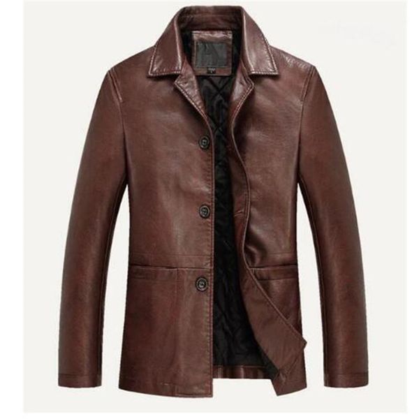 2020 mens leather jacket spring autumn motorcycle soft pu leather jackets men business casual jacket jaqueta de couro size m-4xl1, Black
2020 mens leather jacket spring autumn motorcycle soft pu leather jackets men business casual jacket jaqueta de couro size m-4xl1, Black